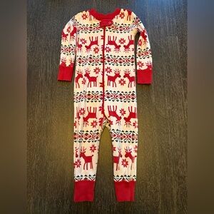 Hanna Andersson Festive Dear Deer Pajamas